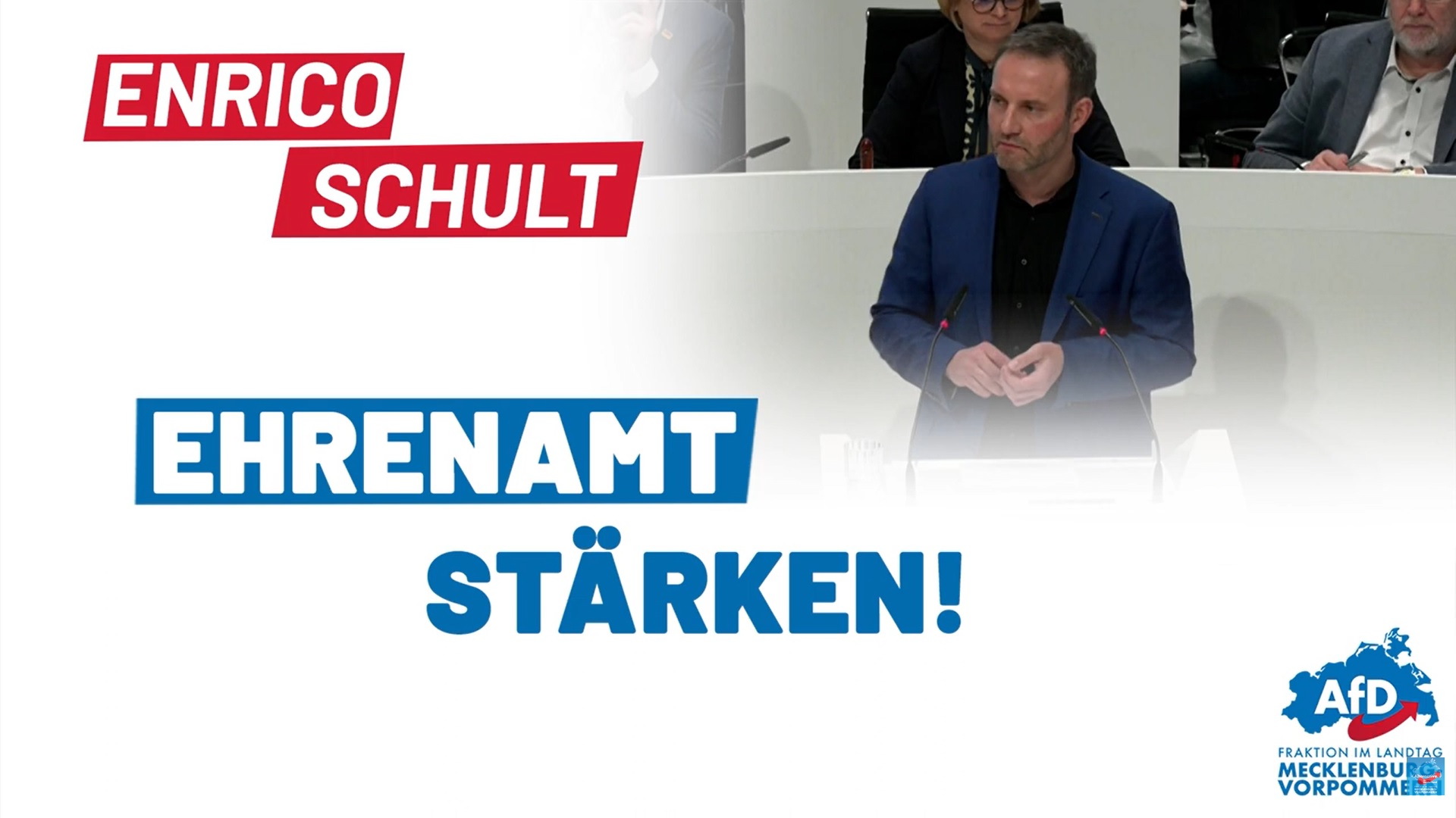 Enrico Schult: Ehrenamt stärken!