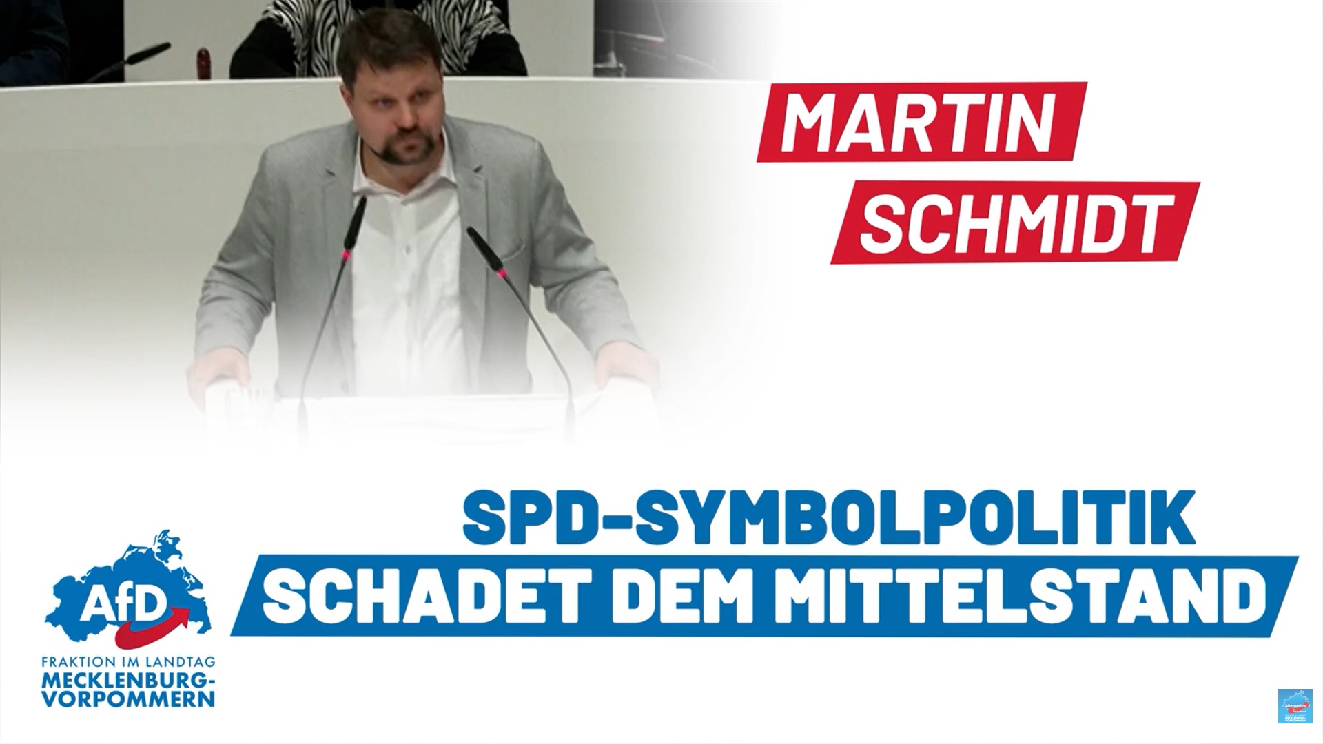 Martin Schmidt: SPD-Symbolpolitik schadet dem Mittelstand