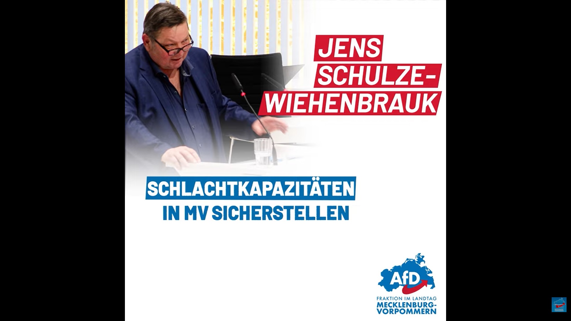 Jens Schulze-Wiehenbrauk: Schlachtkapazitäten in MV sicherstellen