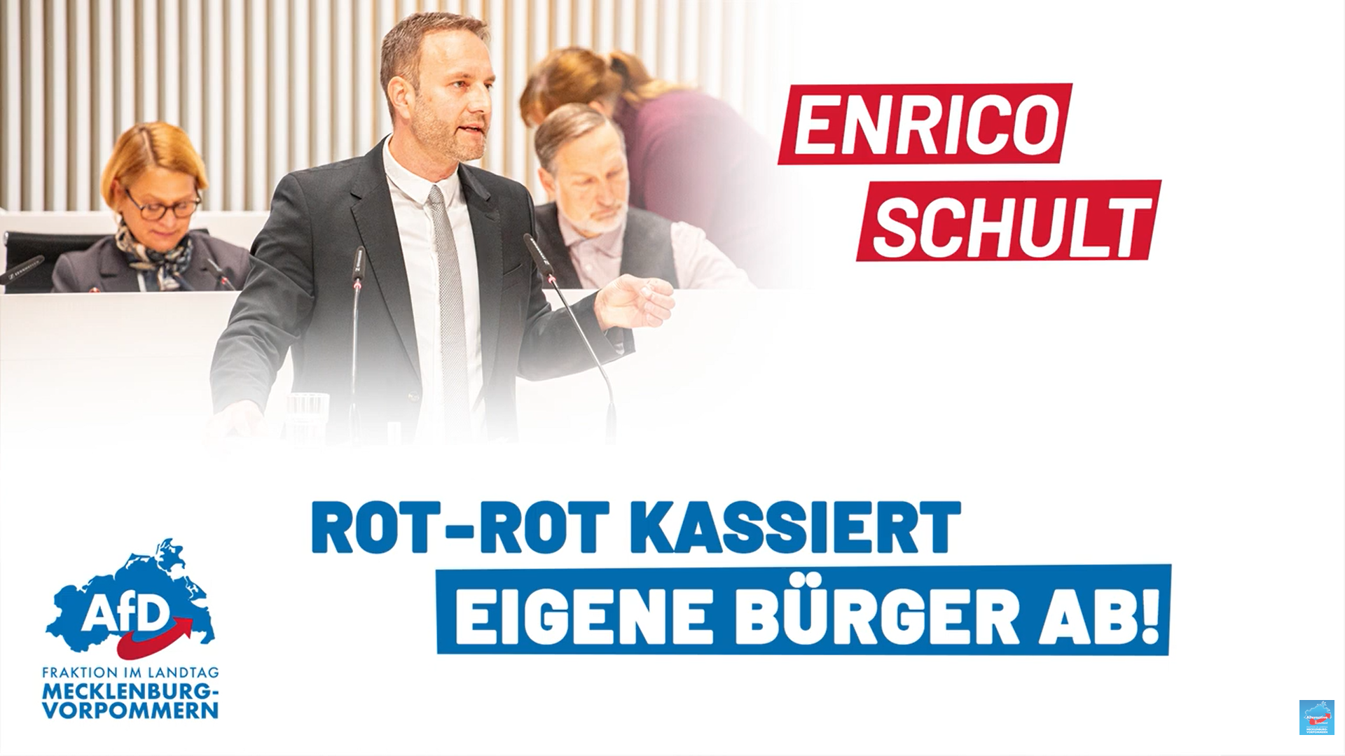 Enrico Schult: Rot-Rot kassiert eigene Bürger ab!