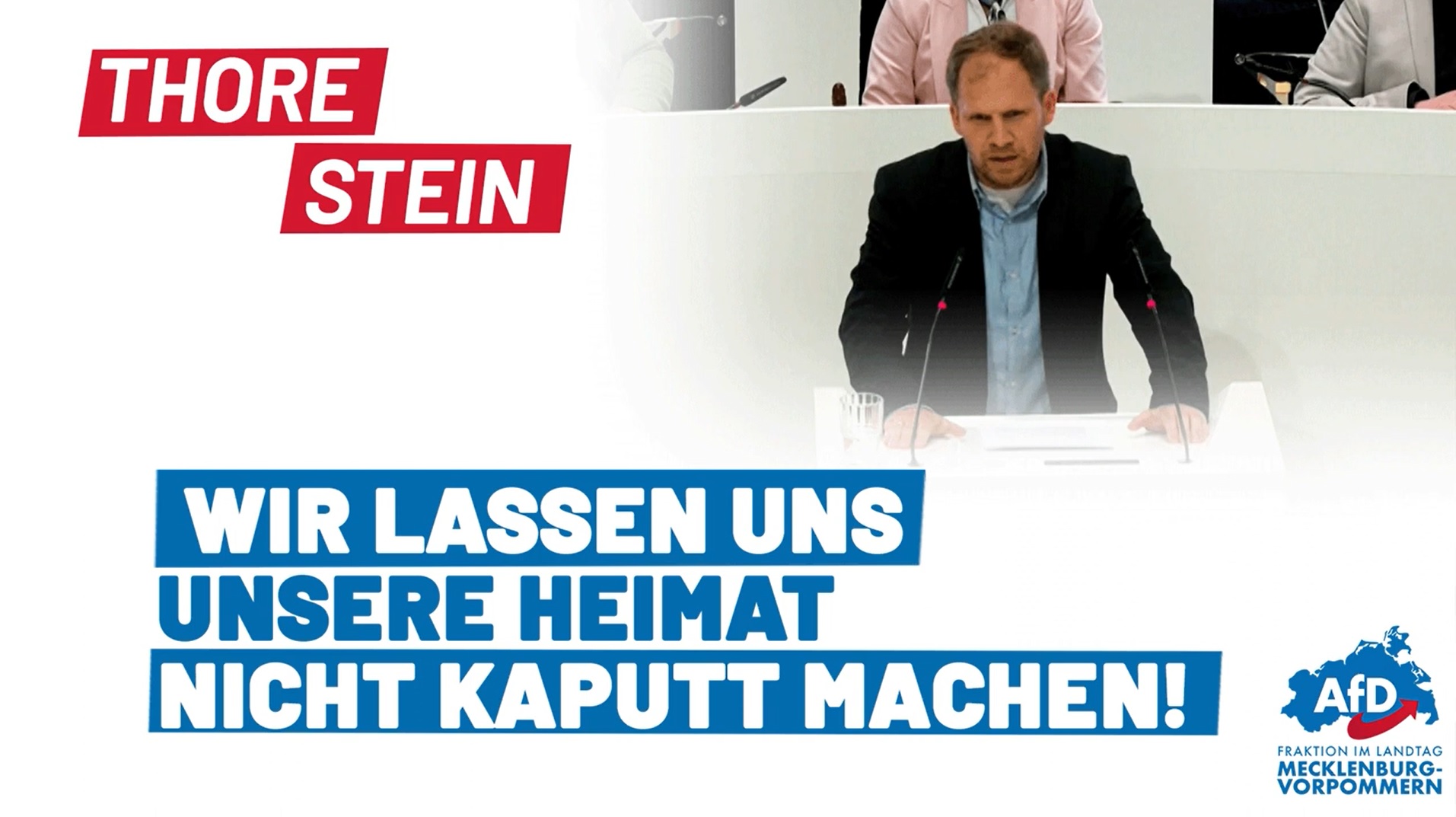 Thore Stein: Wir lassen uns unsere Heimat nicht kaputt machen!